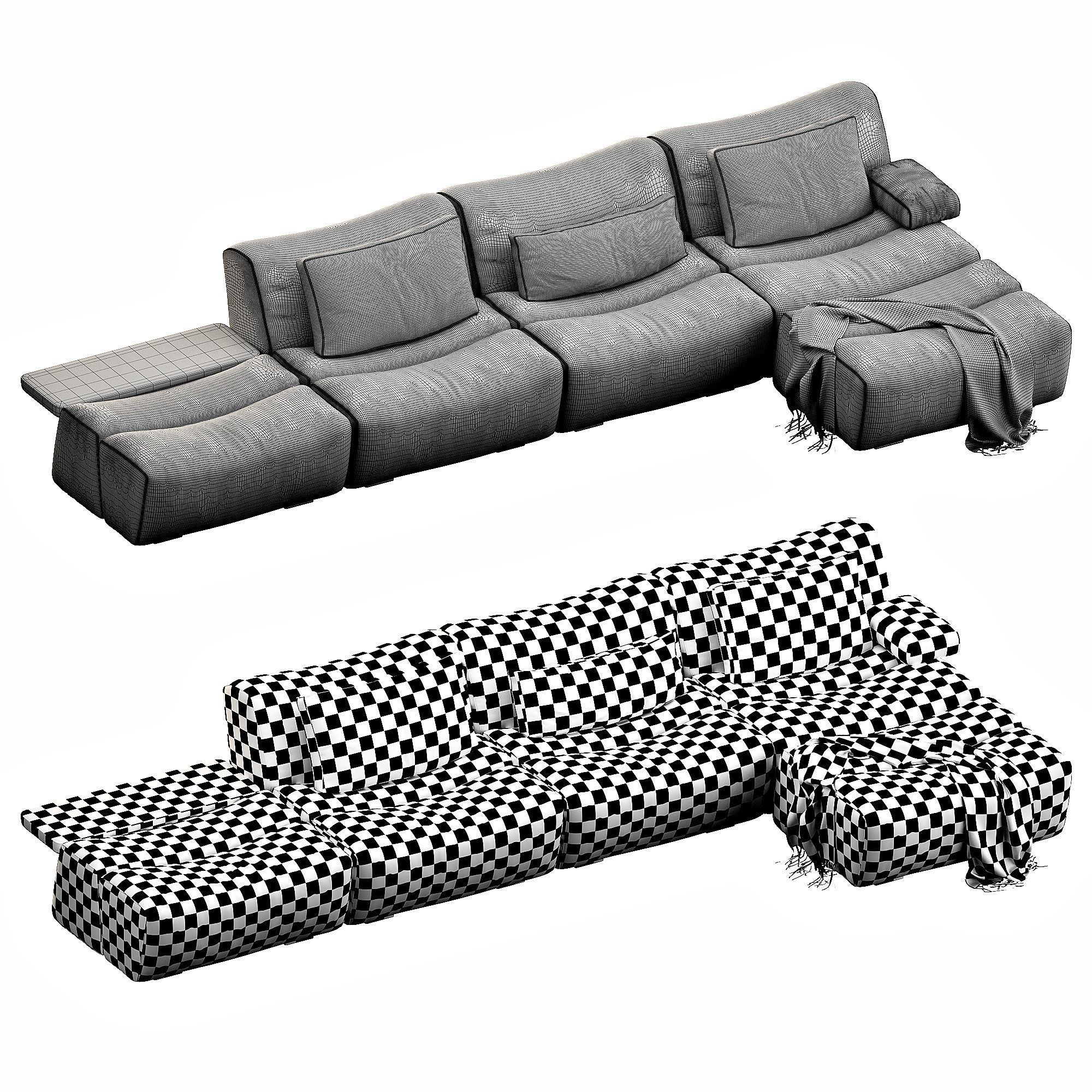 Ernest Sofa  3D model_11