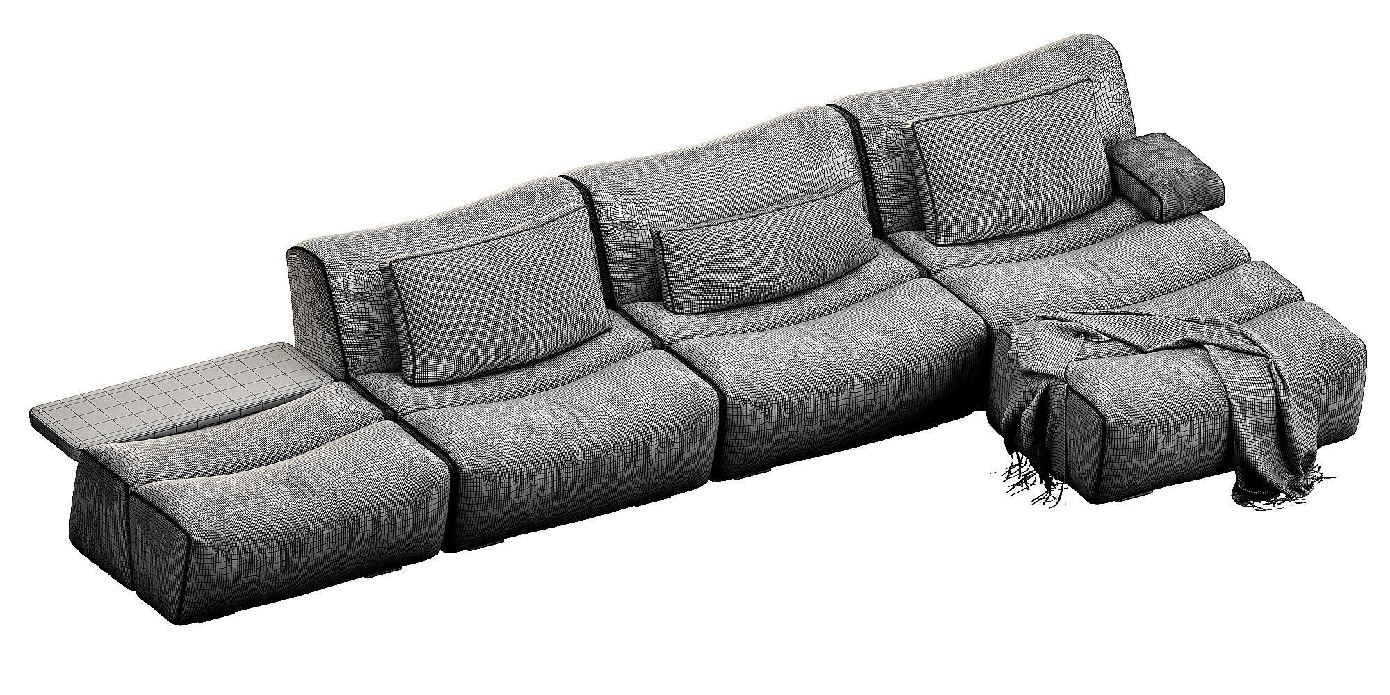Ernest Sofa  3D model_7