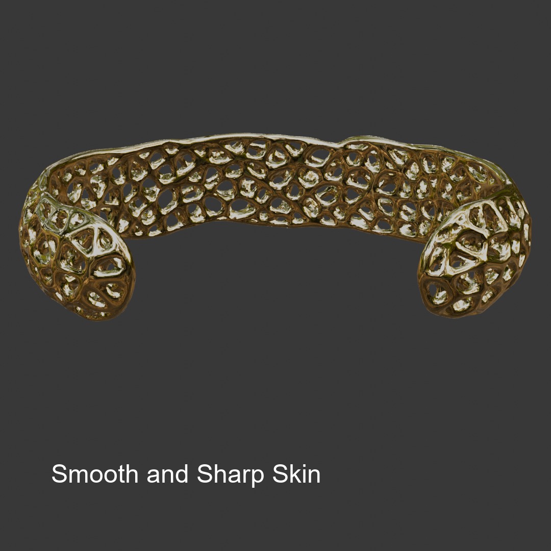 Bangle 028 3D print model_3