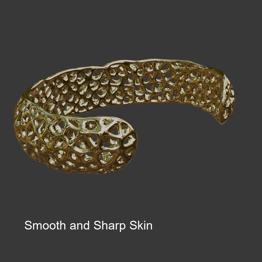 Bangle 028 3D print model_1