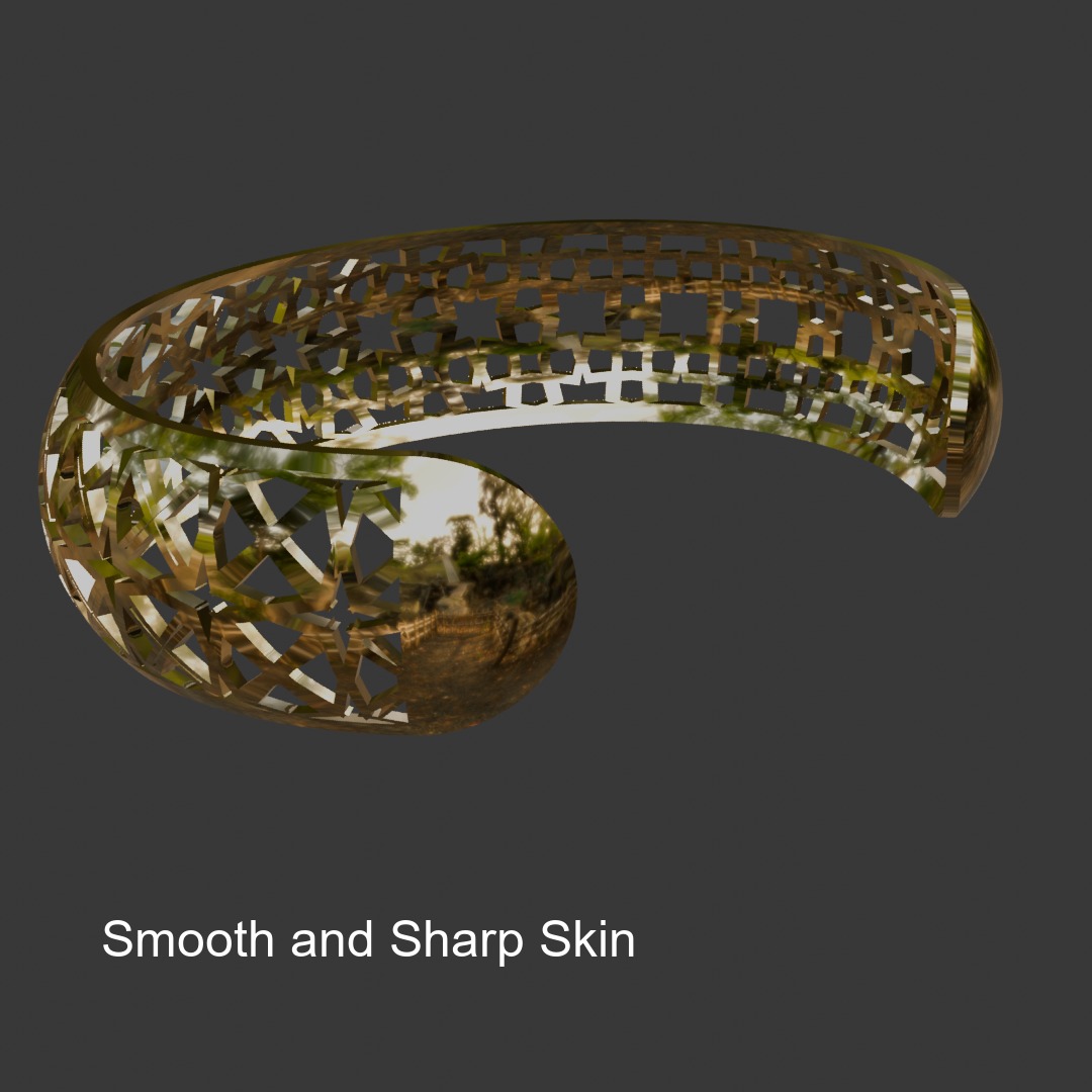 Bangle 027 3D print model_1