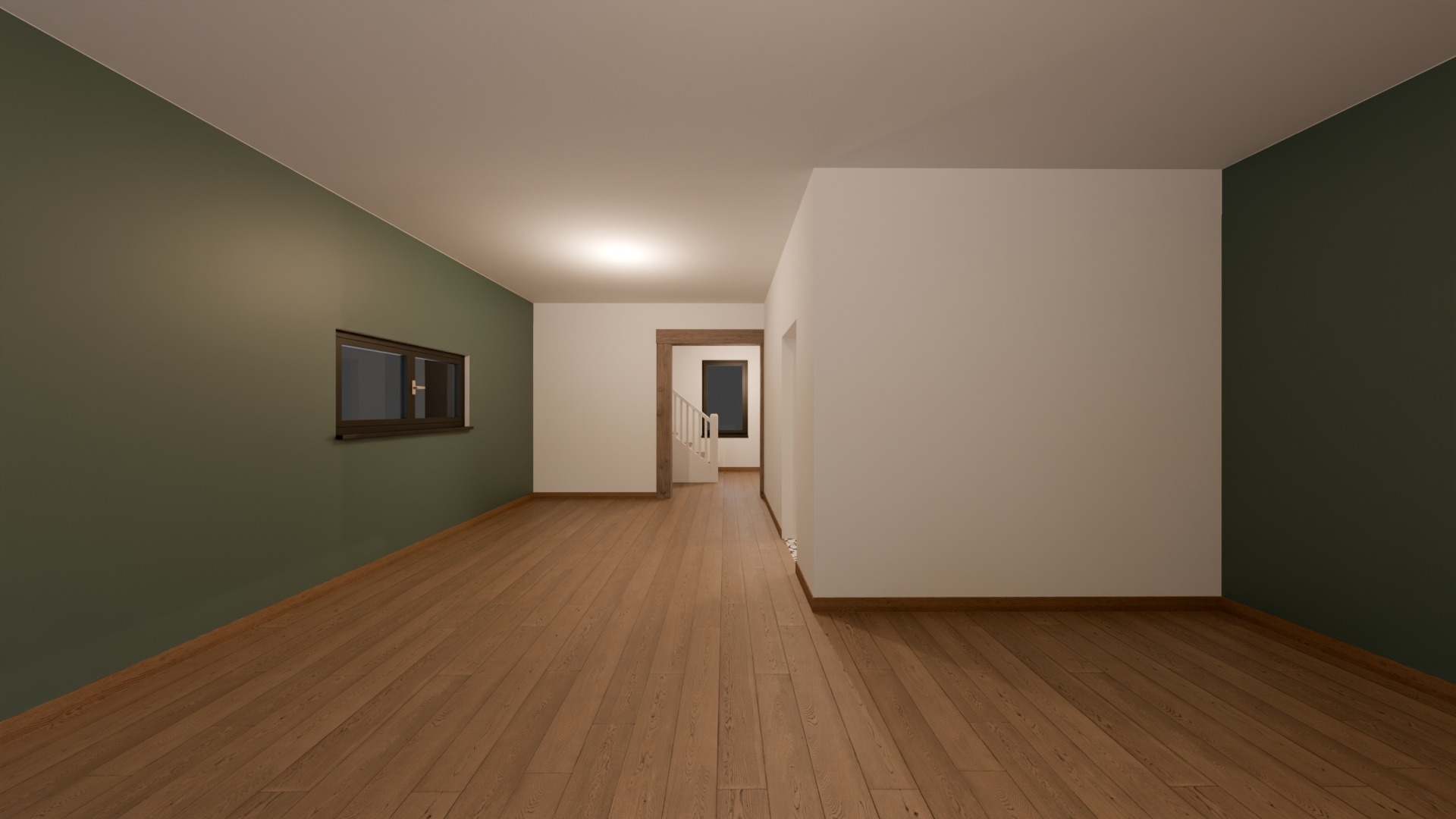 Modern Cabin House 3D model_4