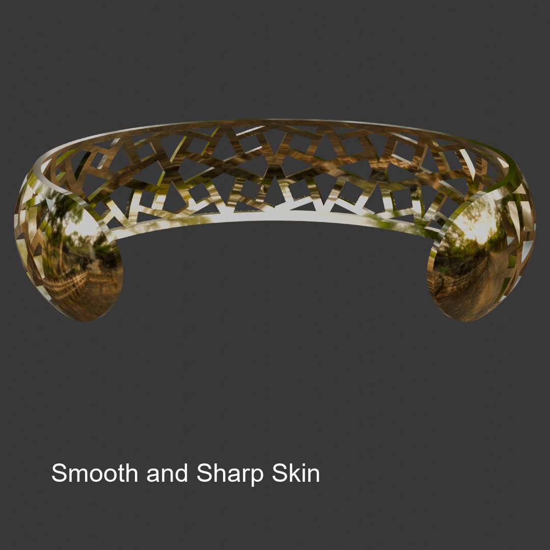 Bangle 023 3D print model_3