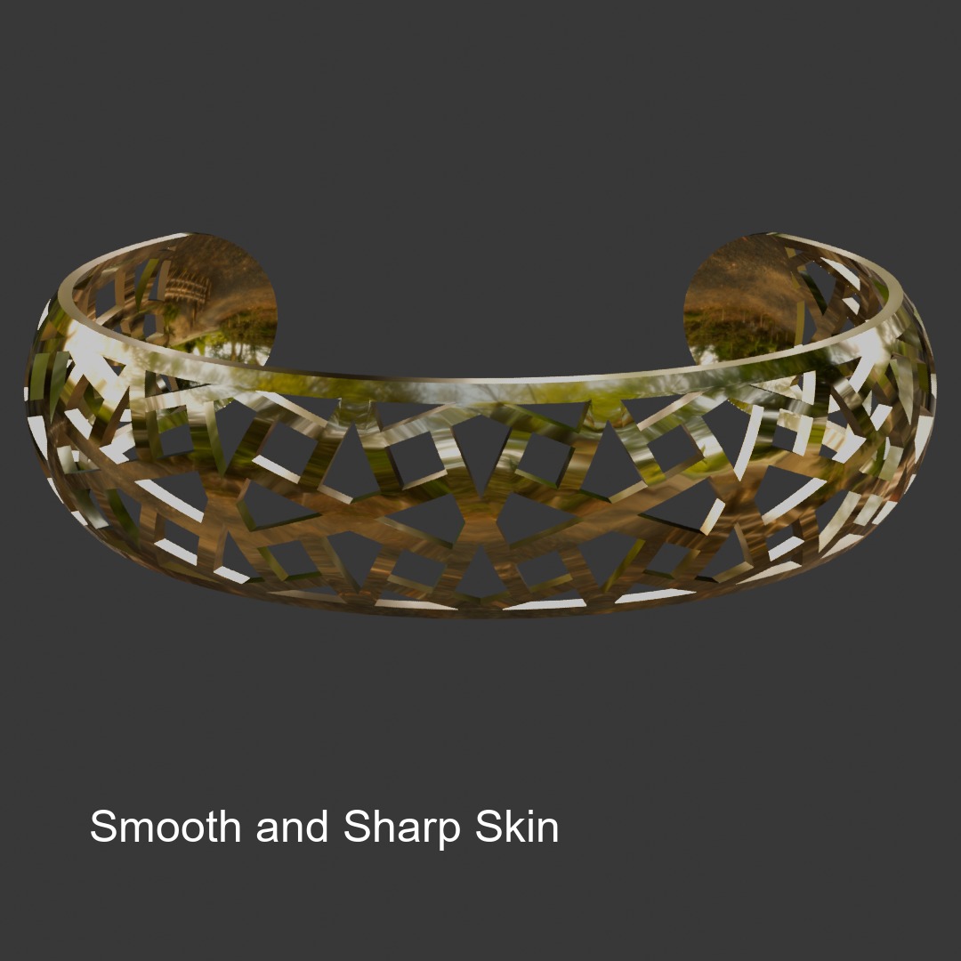 Bangle 023 3D print model_2