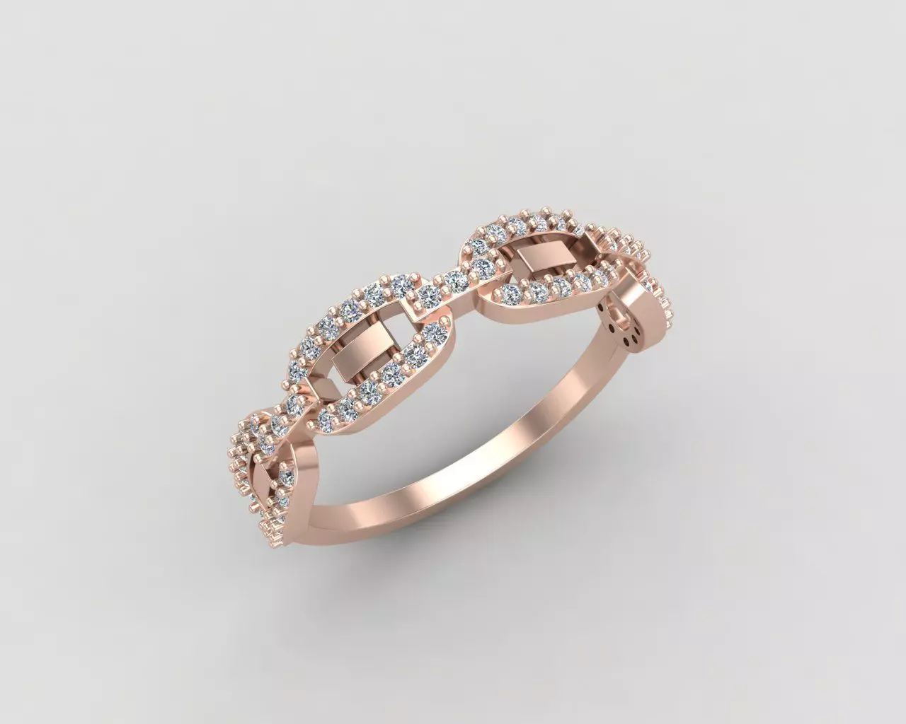Minimal Chain ring 138-MW 3D print model_0