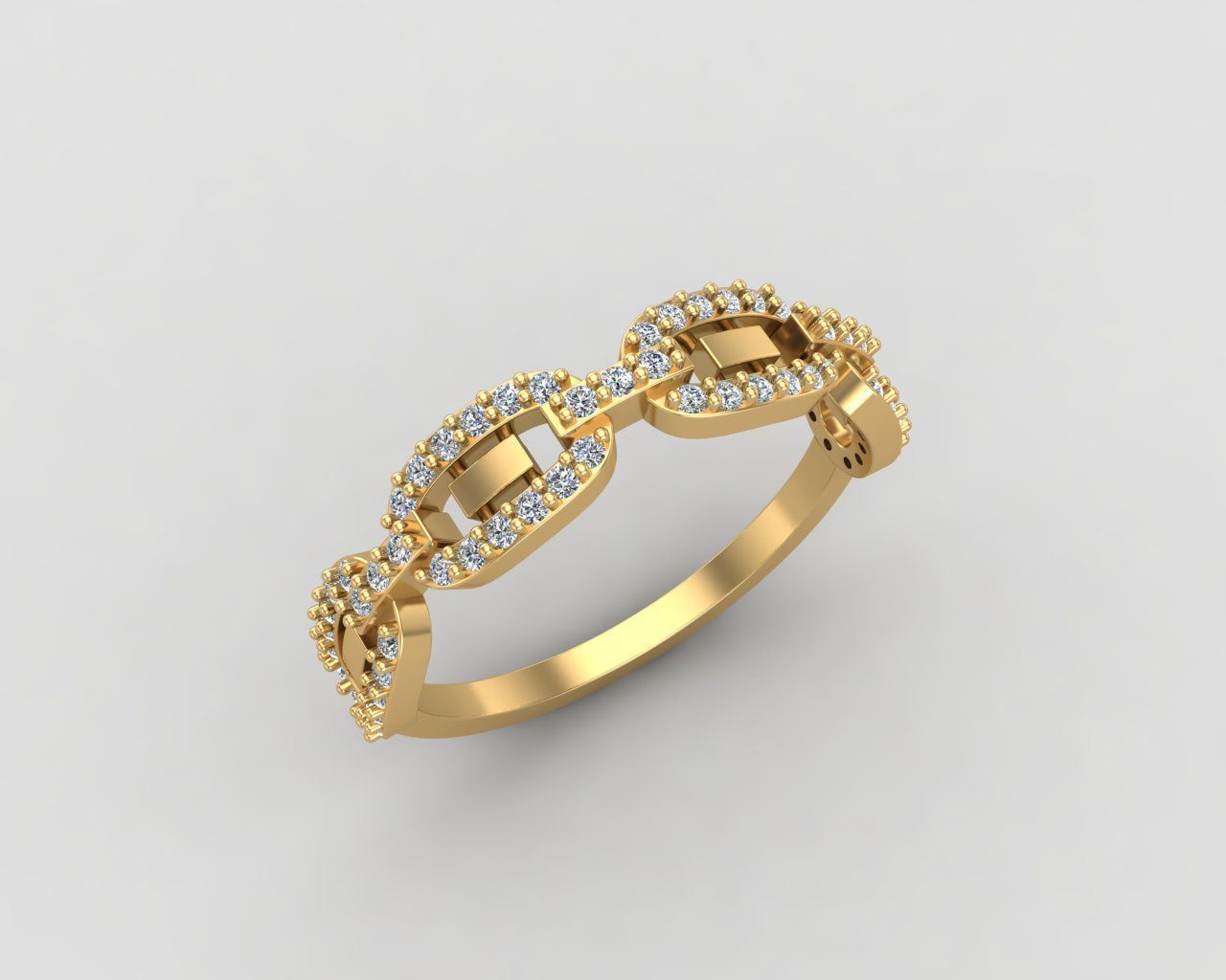 Minimal Chain ring 138-MW 3D print model_24