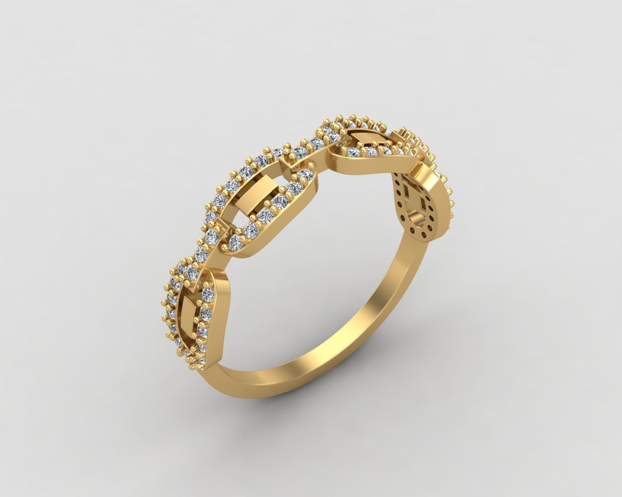 Minimal Chain ring 138-MW 3D print model_22