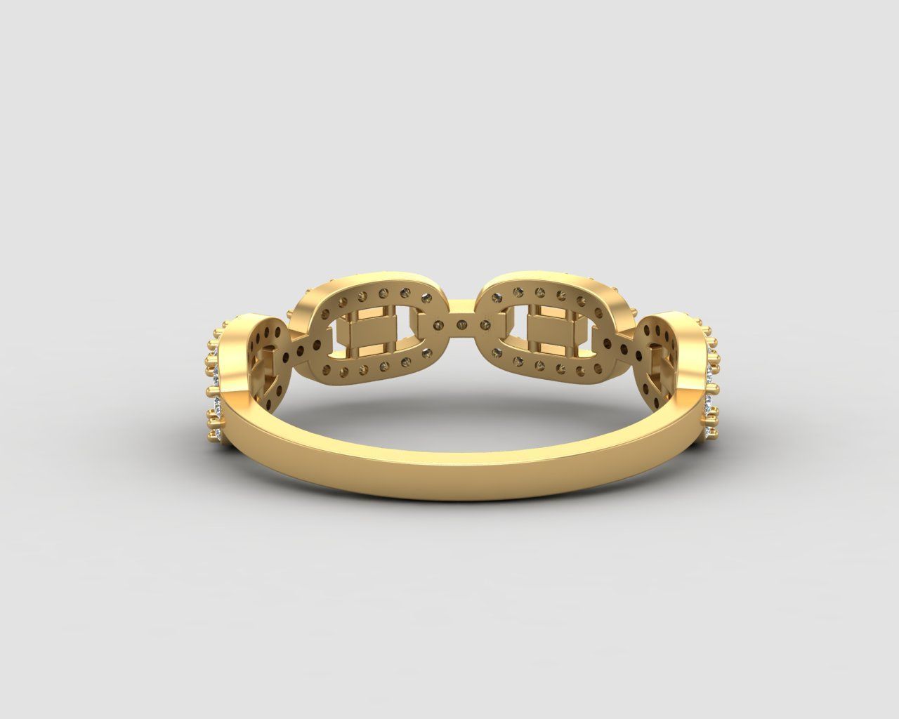 Minimal Chain ring 138-MW 3D print model_28