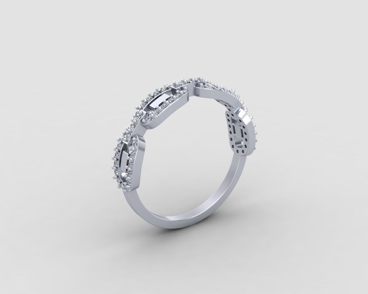 Minimal Chain ring 138-MW 3D print model_15