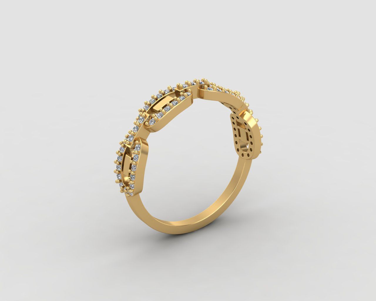 Minimal Chain ring 138-MW 3D print model_23