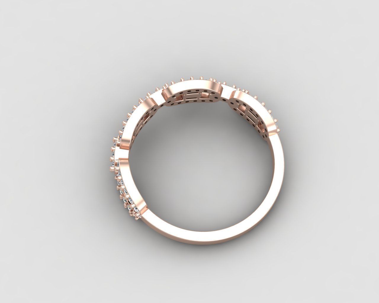 Minimal Chain ring 138-MW 3D print model_9