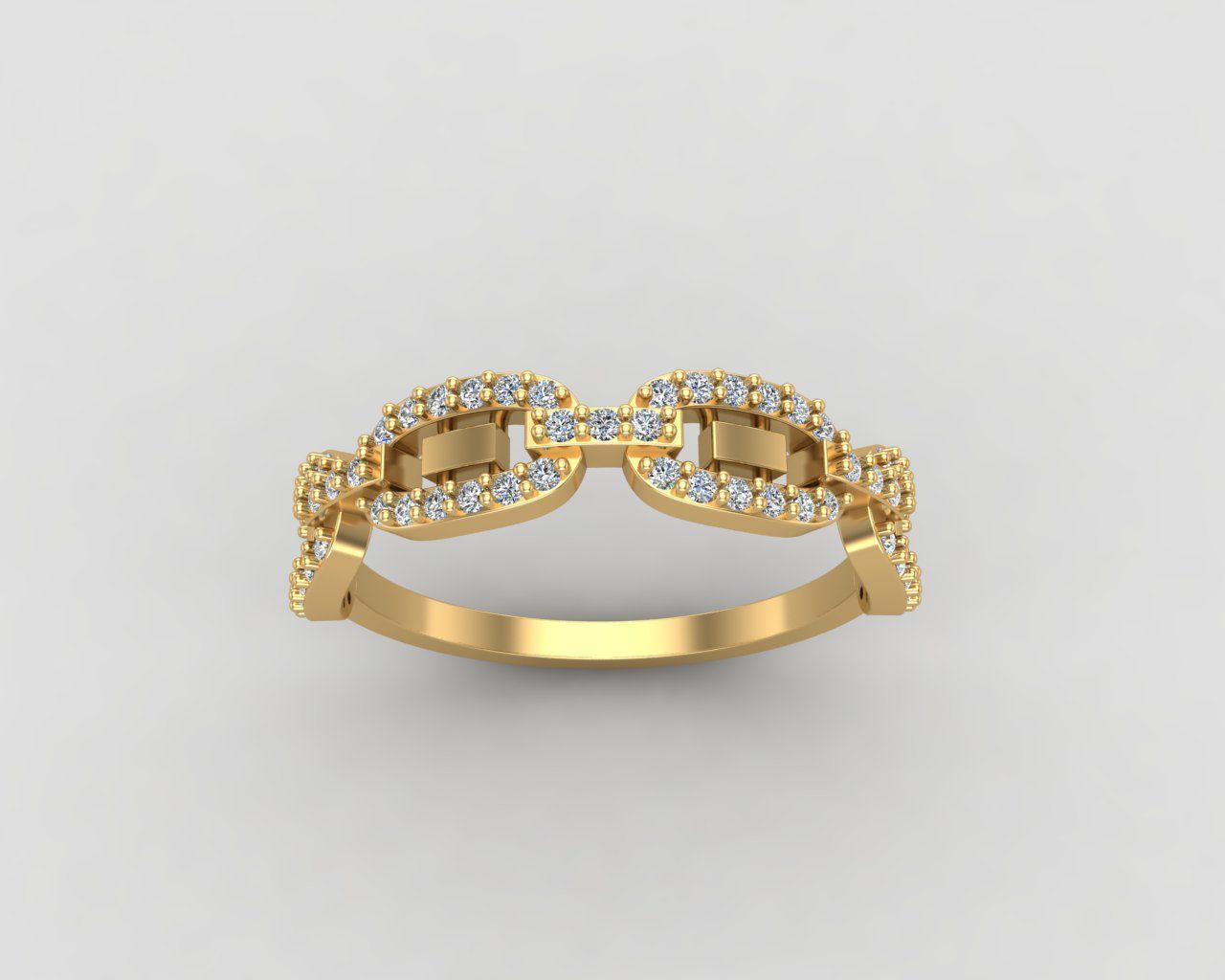 Minimal Chain ring 138-MW 3D print model_25