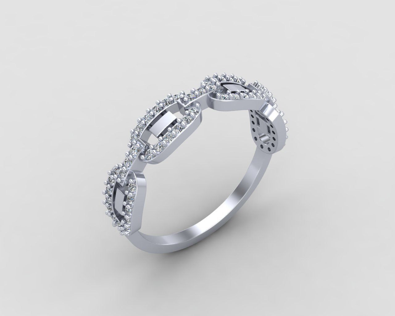 Minimal Chain ring 138-MW 3D print model_14