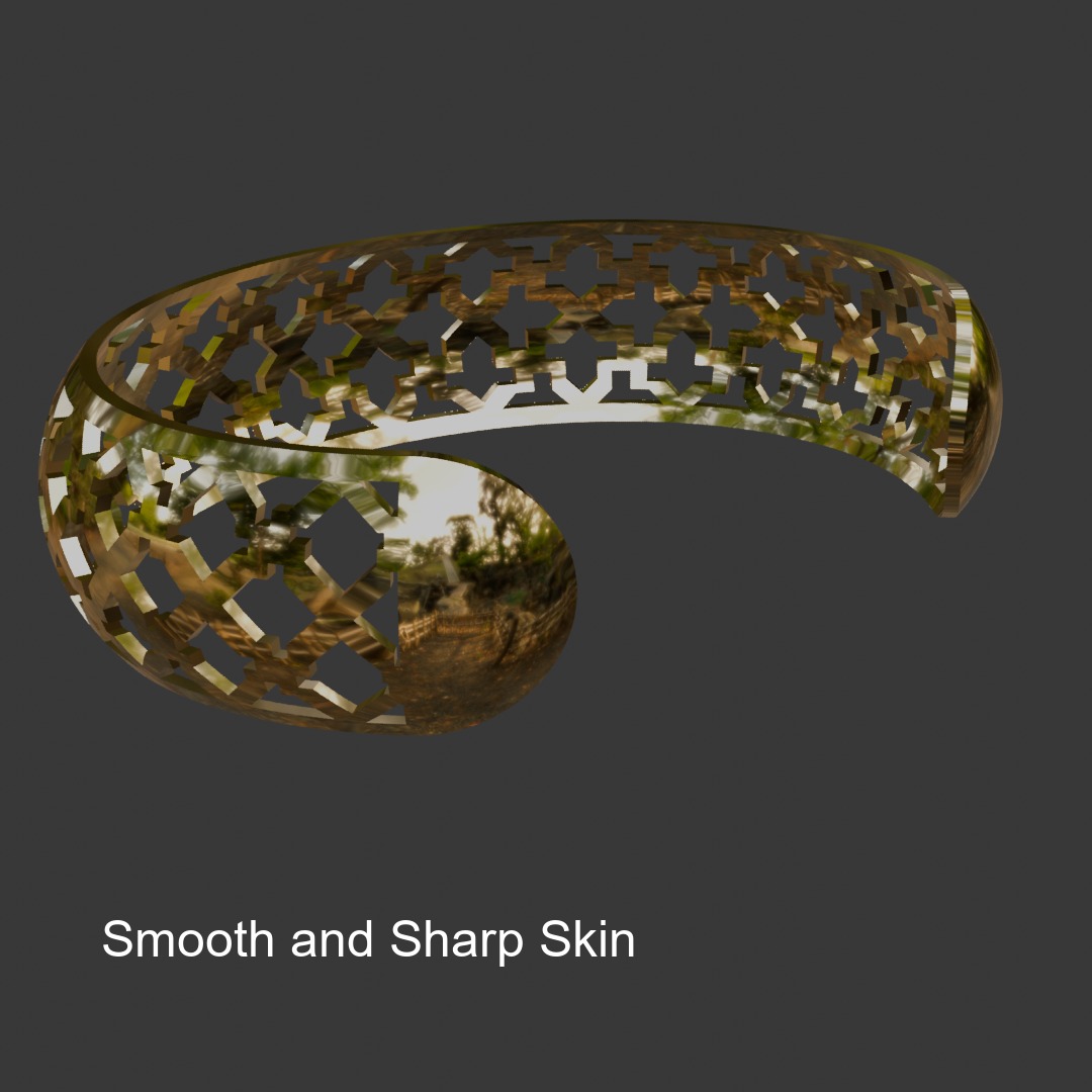 Bangle 022 3D print model_1