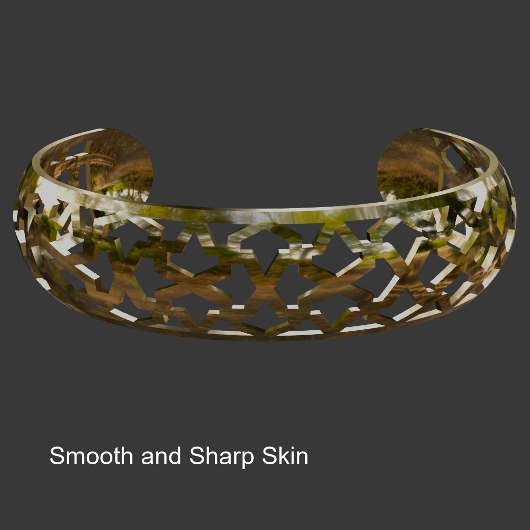 Bangle 021 3D print model_2
