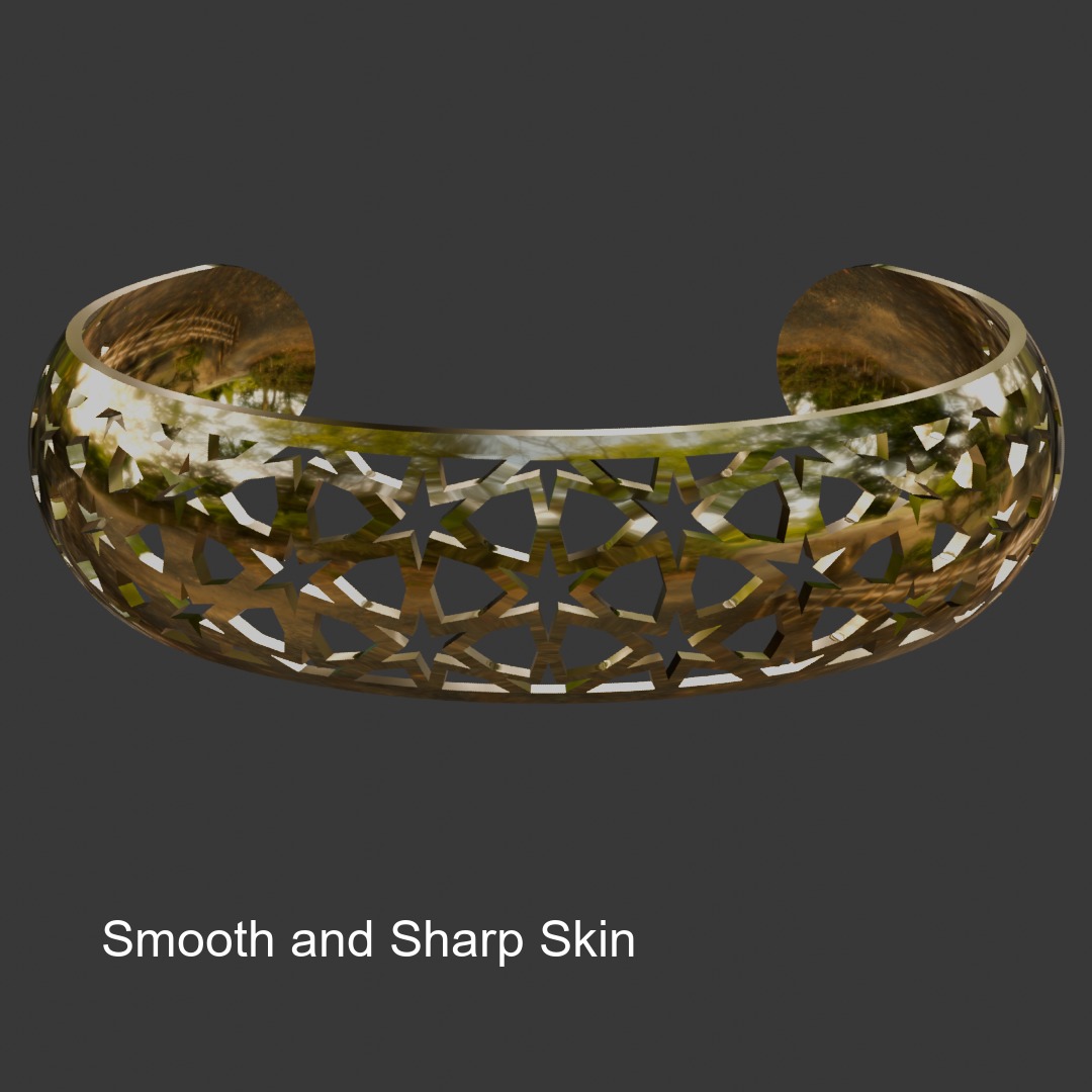 Bangle 020 3D print model_2