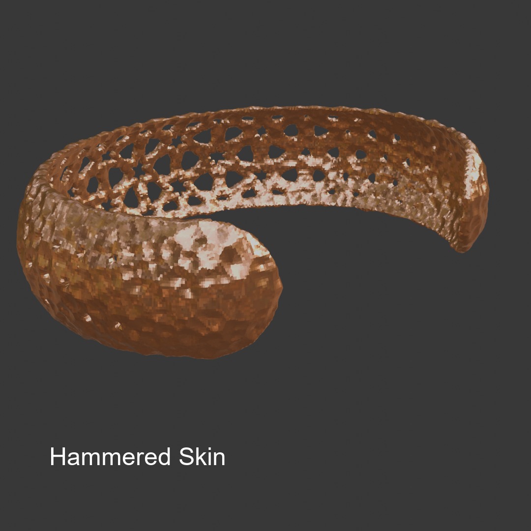 Bangle 020 3D print model_11