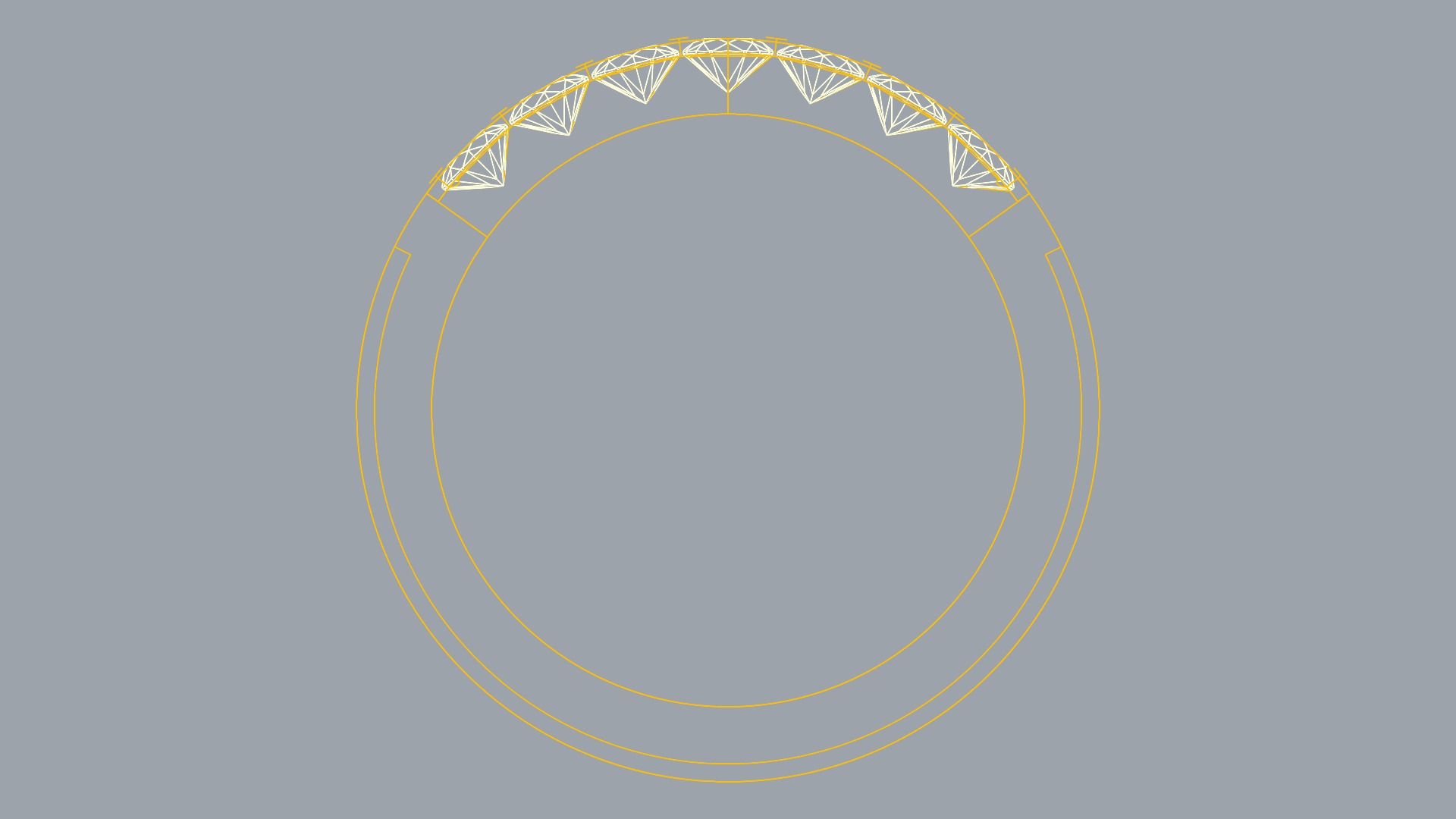 Timeless Channel Set Ring JDBCo 3D print model_10