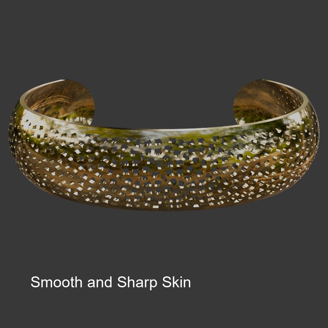 Bangle 019 3D print model_2