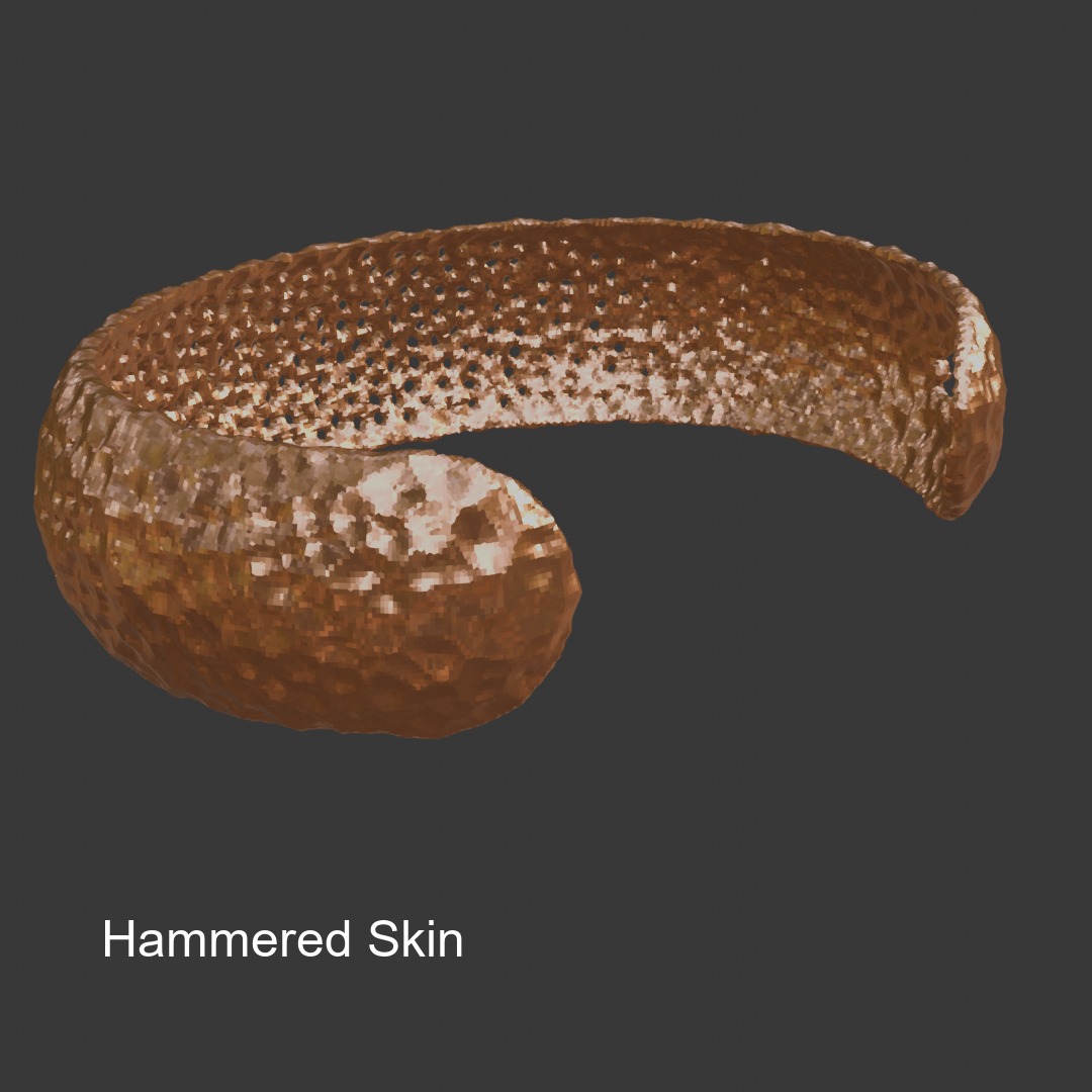 Bangle 019 3D print model_11