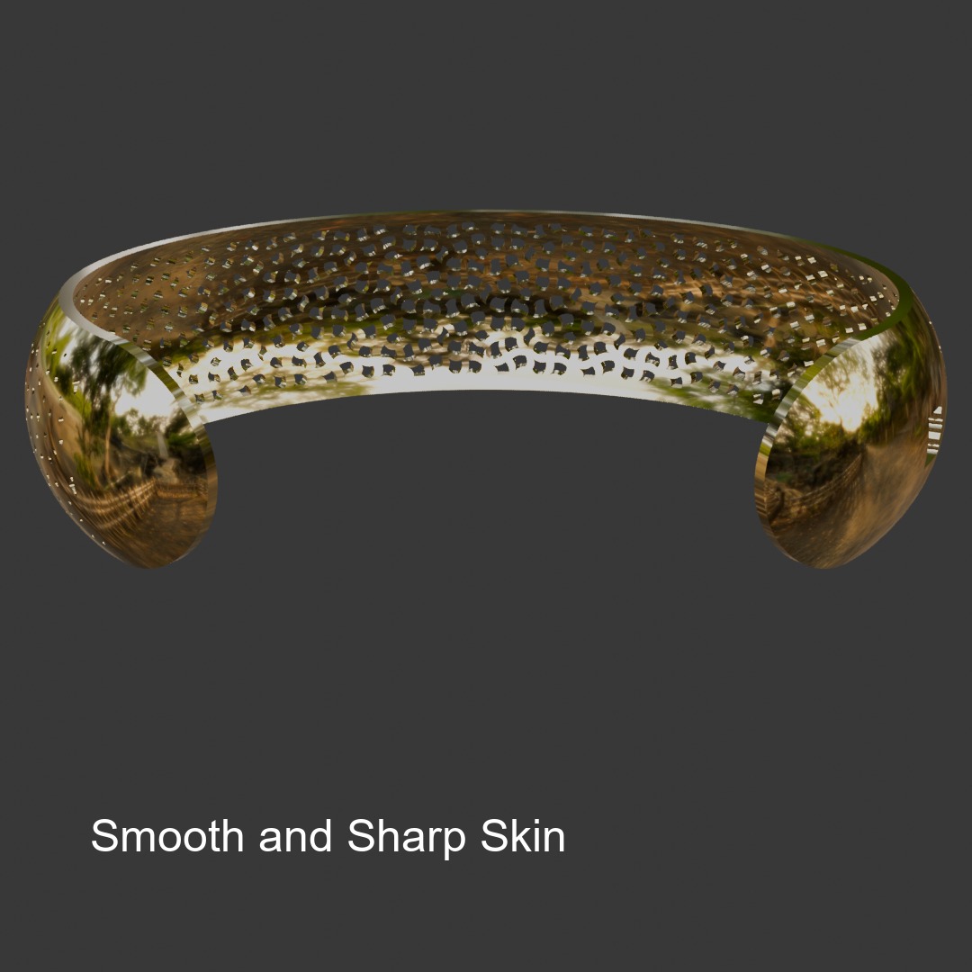 Bangle 019 3D print model_3