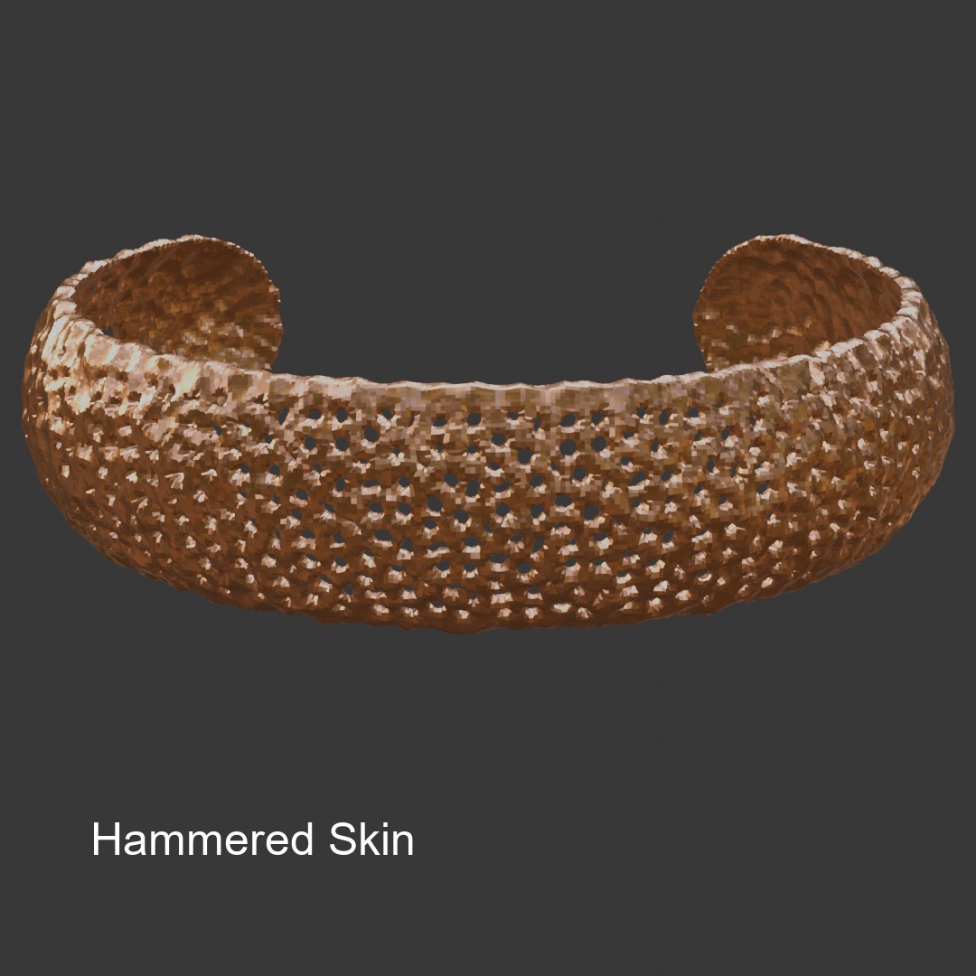 Bangle 019 3D print model_12