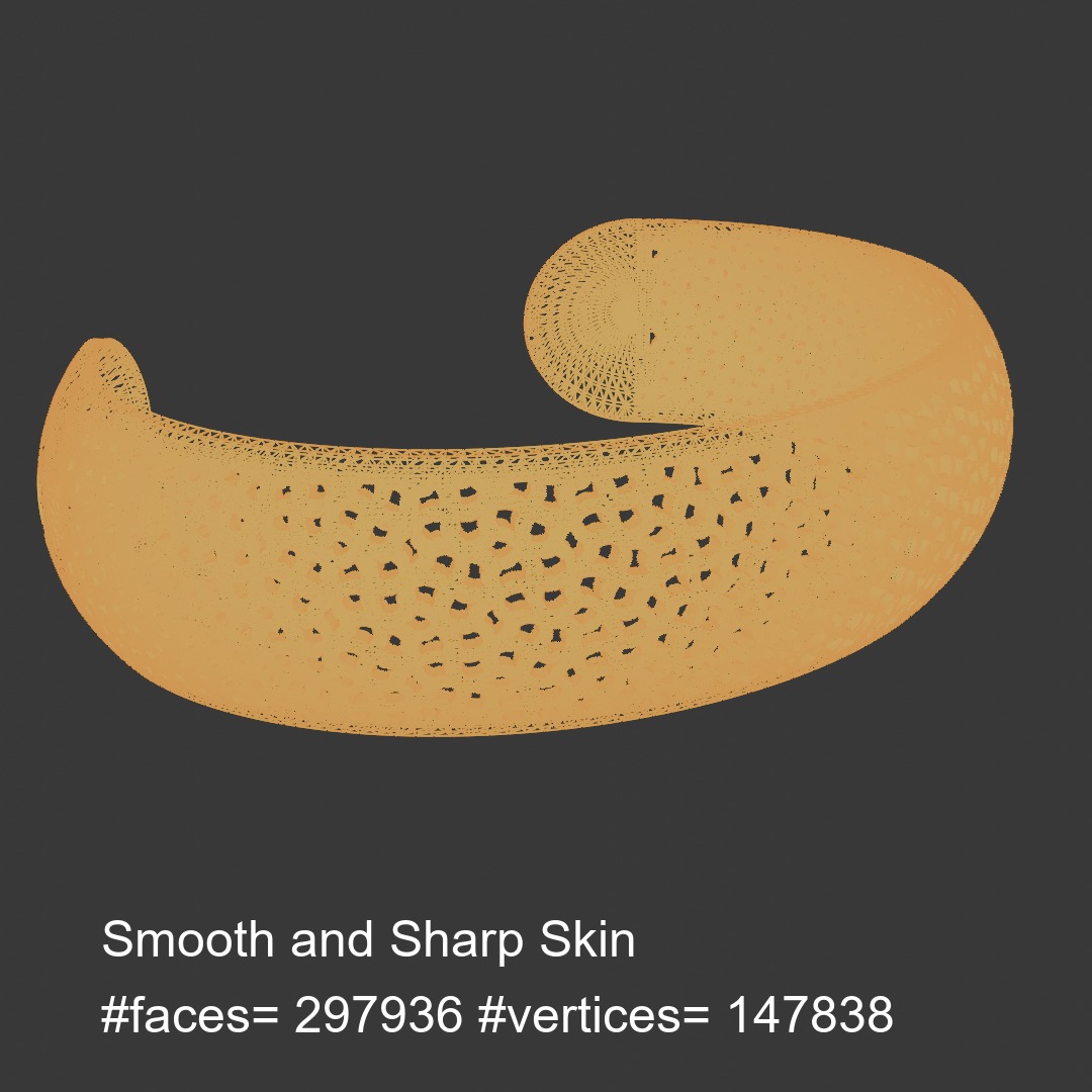 Bangle 019 3D print model_4