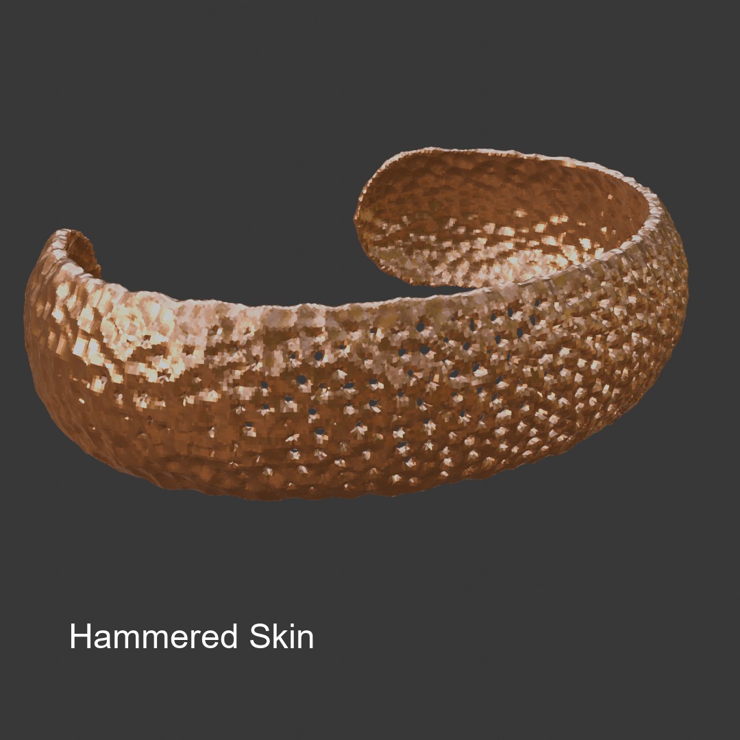 Bangle 019 3D print model_10
