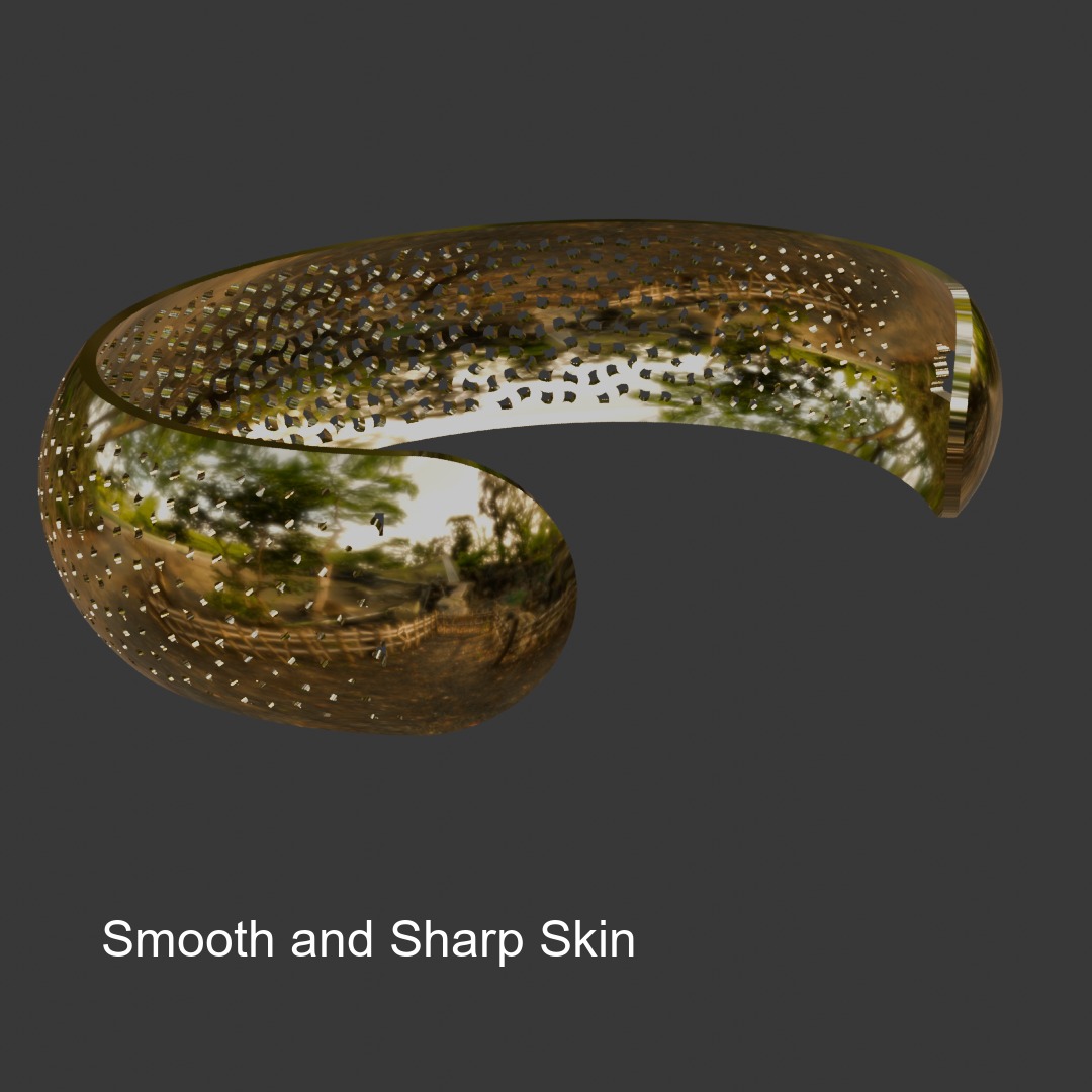 Bangle 019 3D print model_1