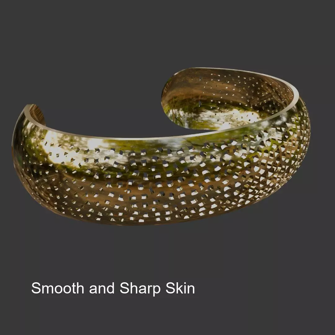 Bangle 019 3D print model_0