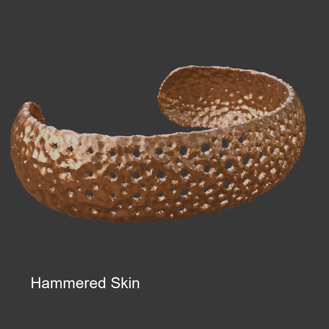 Bangle 018 3D print model_10