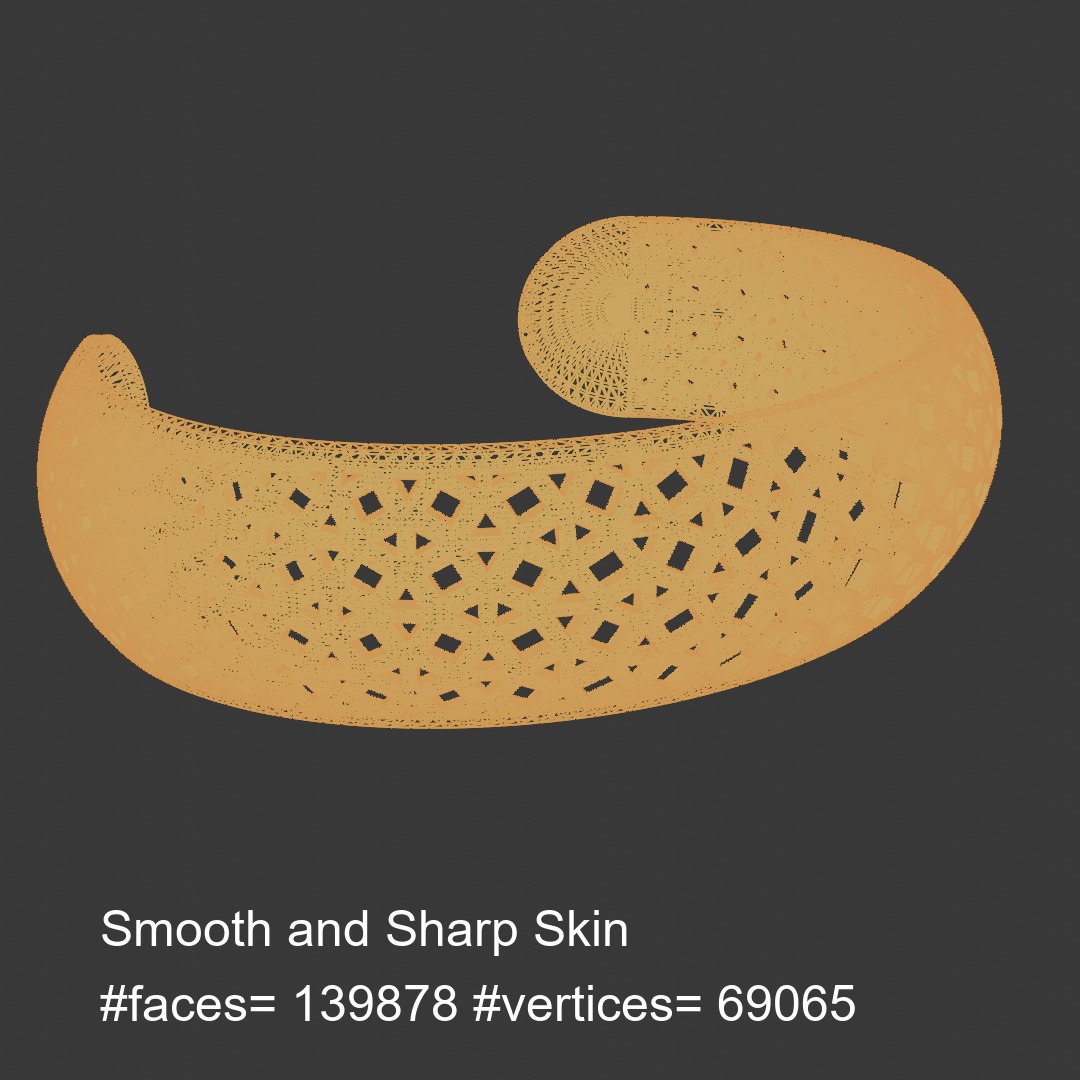 Bangle 018 3D print model_4