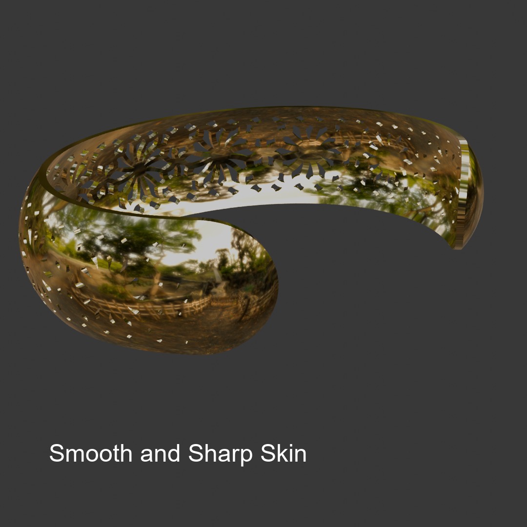 Bangle 017 3D print model_1