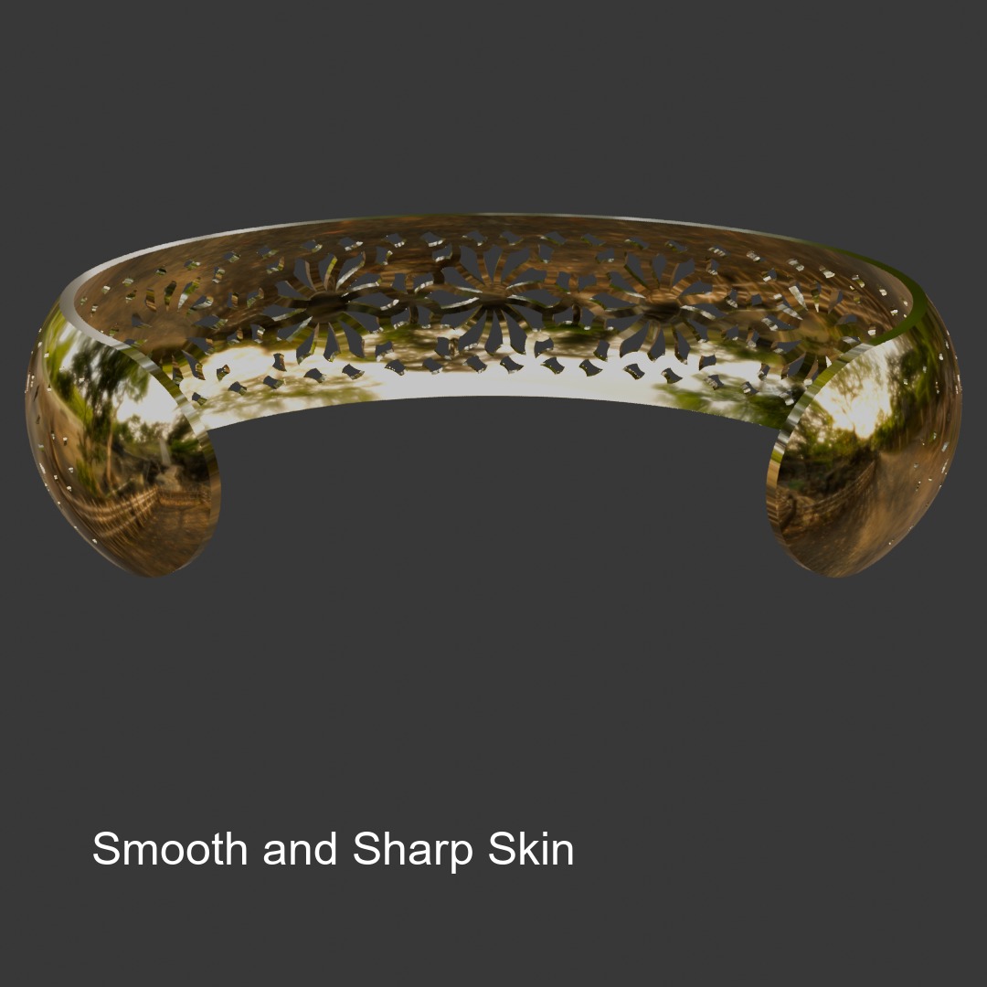 Bangle 017 3D print model_3