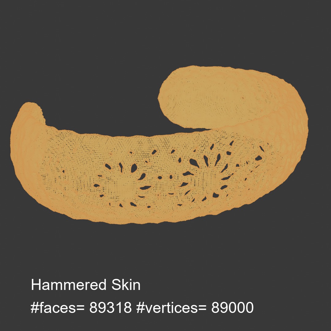 Bangle 017 3D print model_14