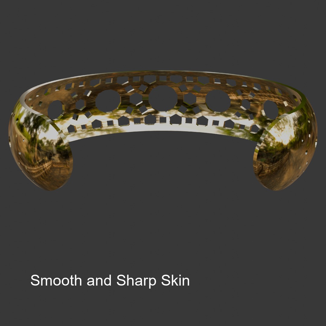 Bangle 016 3D print model_3