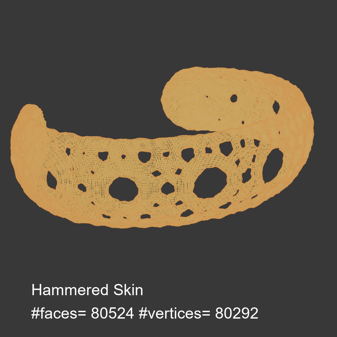 Bangle 016 3D print model_14