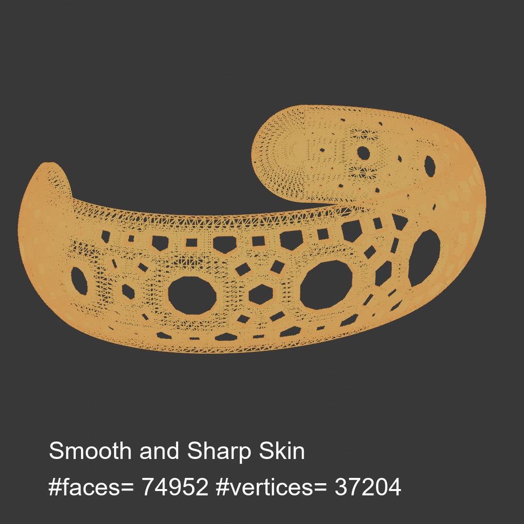 Bangle 016 3D print model_4