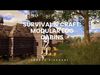 Modular Log Cabins Low-poly 3D model_1