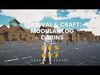 Modular Log Cabins Low-poly 3D model_2