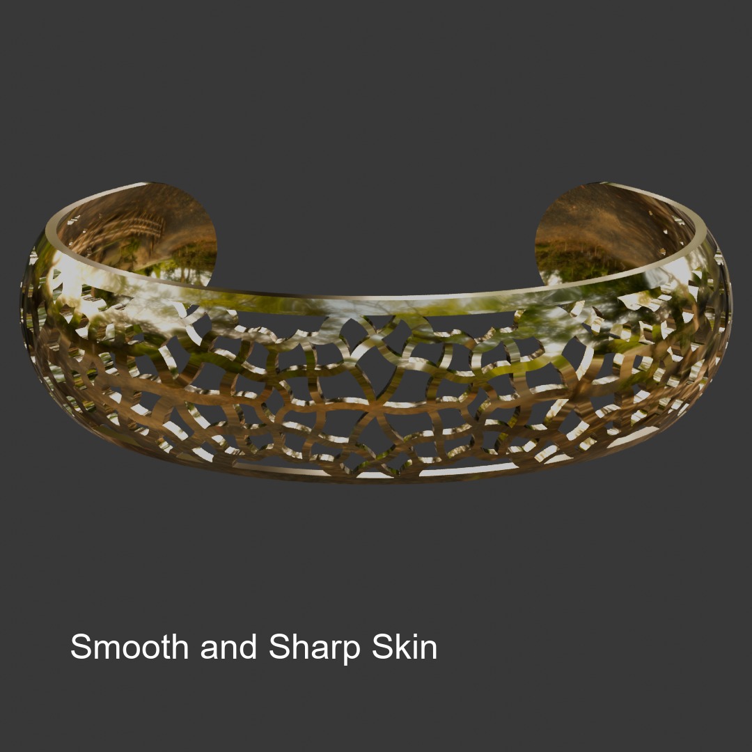 Bangle 015 3D print model_2