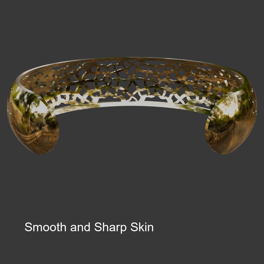 Bangle 015 3D print model_3