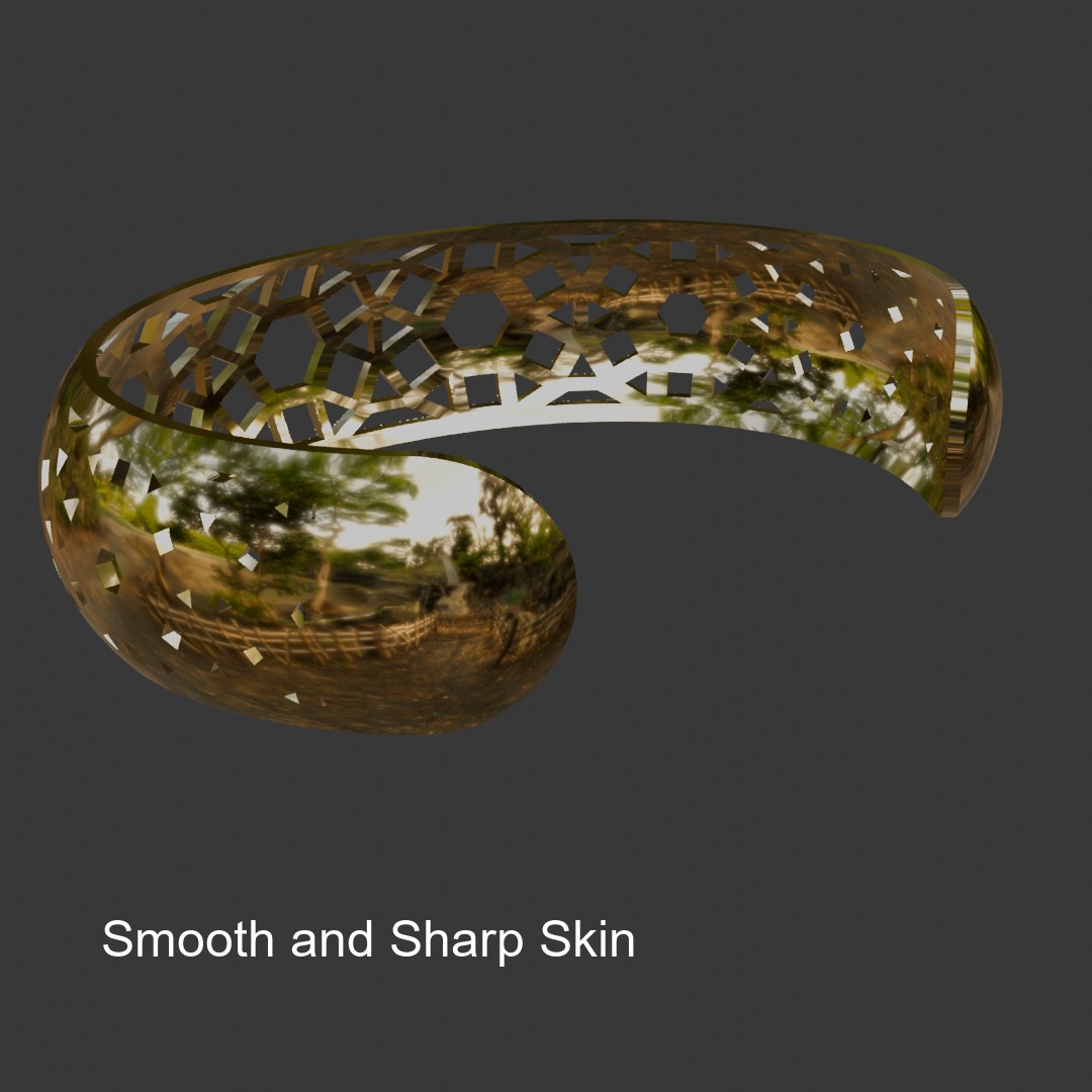 Bangle 014 3D print model_1