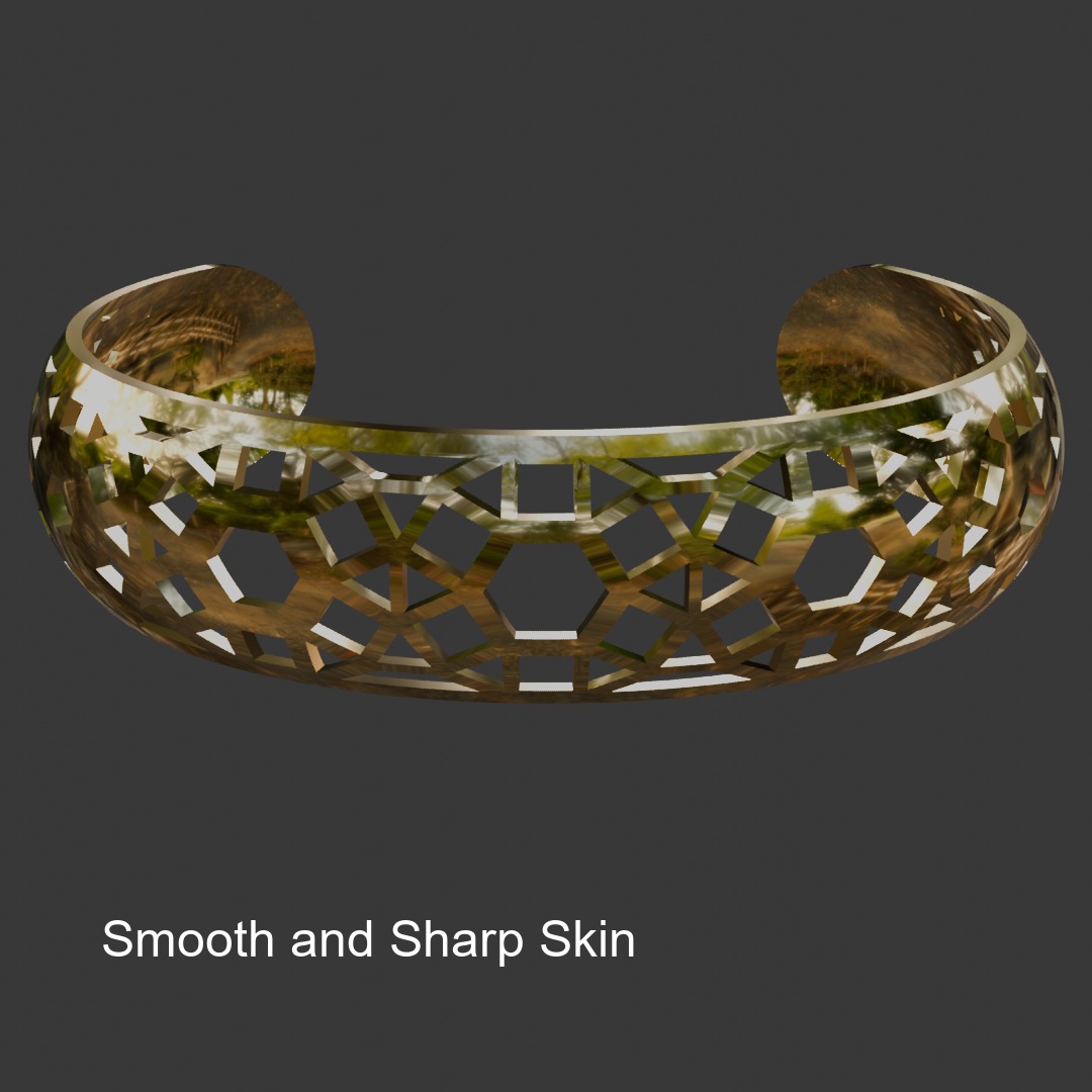 Bangle 014 3D print model_2