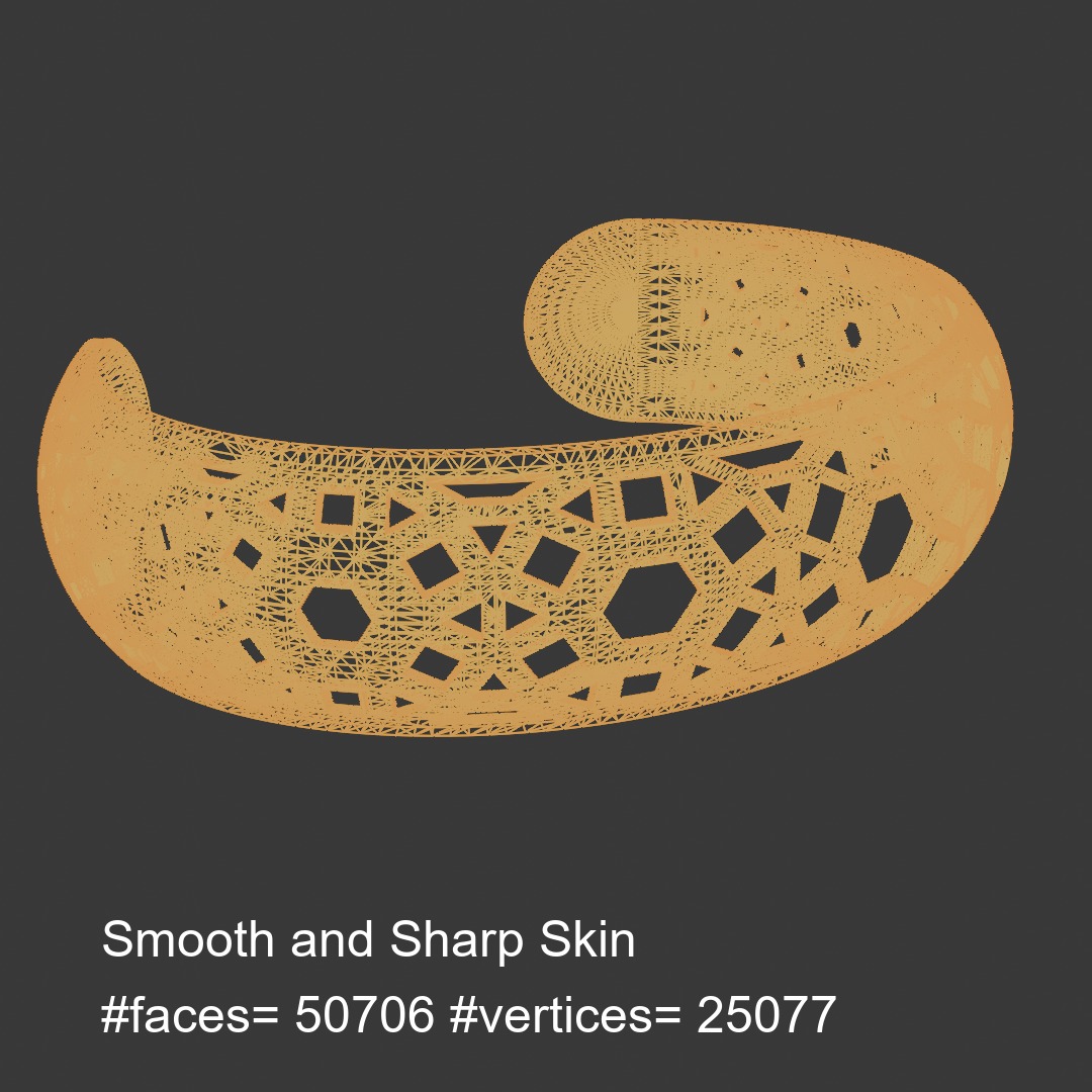 Bangle 014 3D print model_4