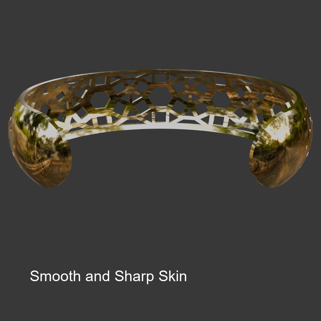 Bangle 014 3D print model_3