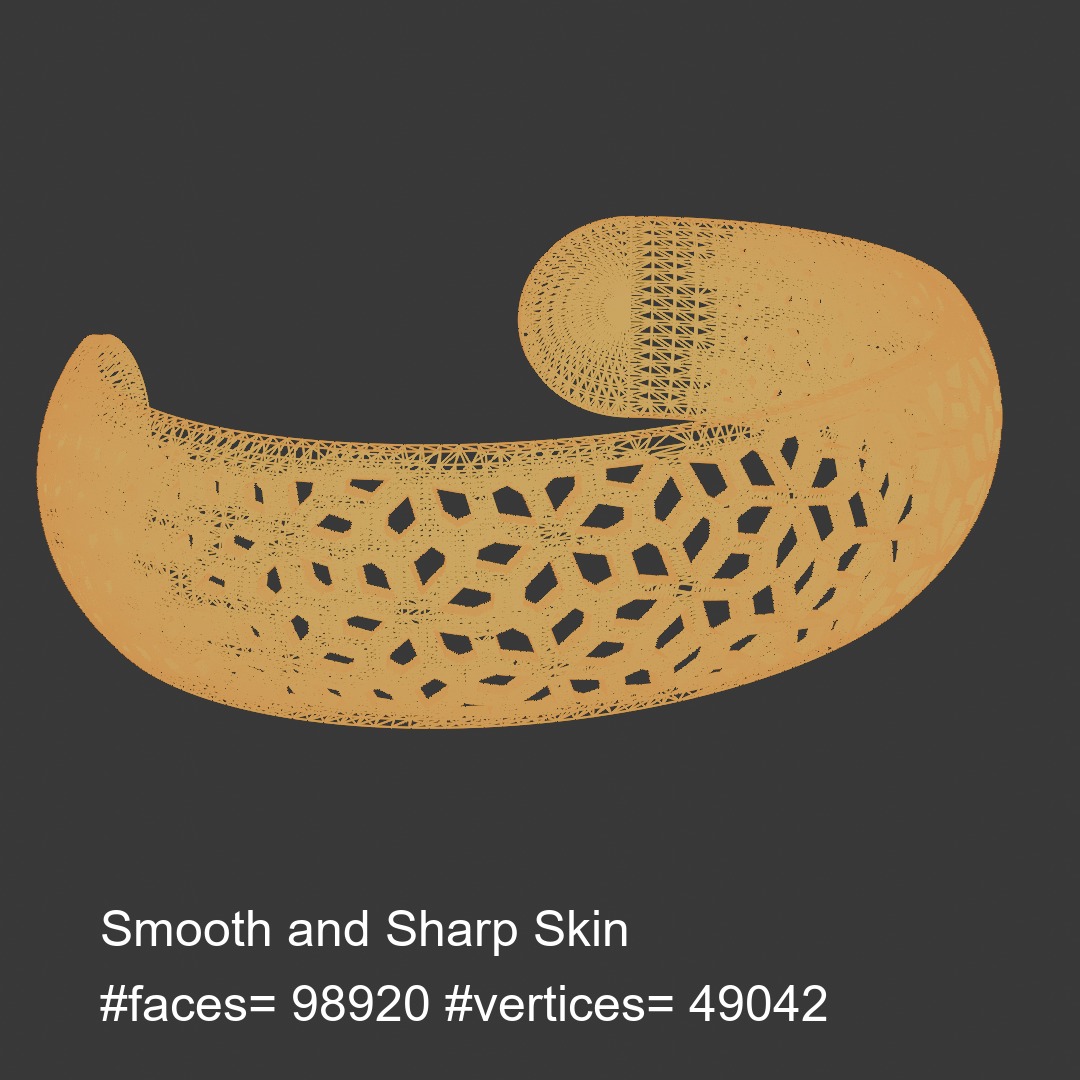 Bangle 013 3D print model_4