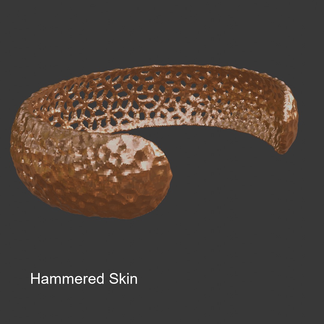 Bangle 013 3D print model_11