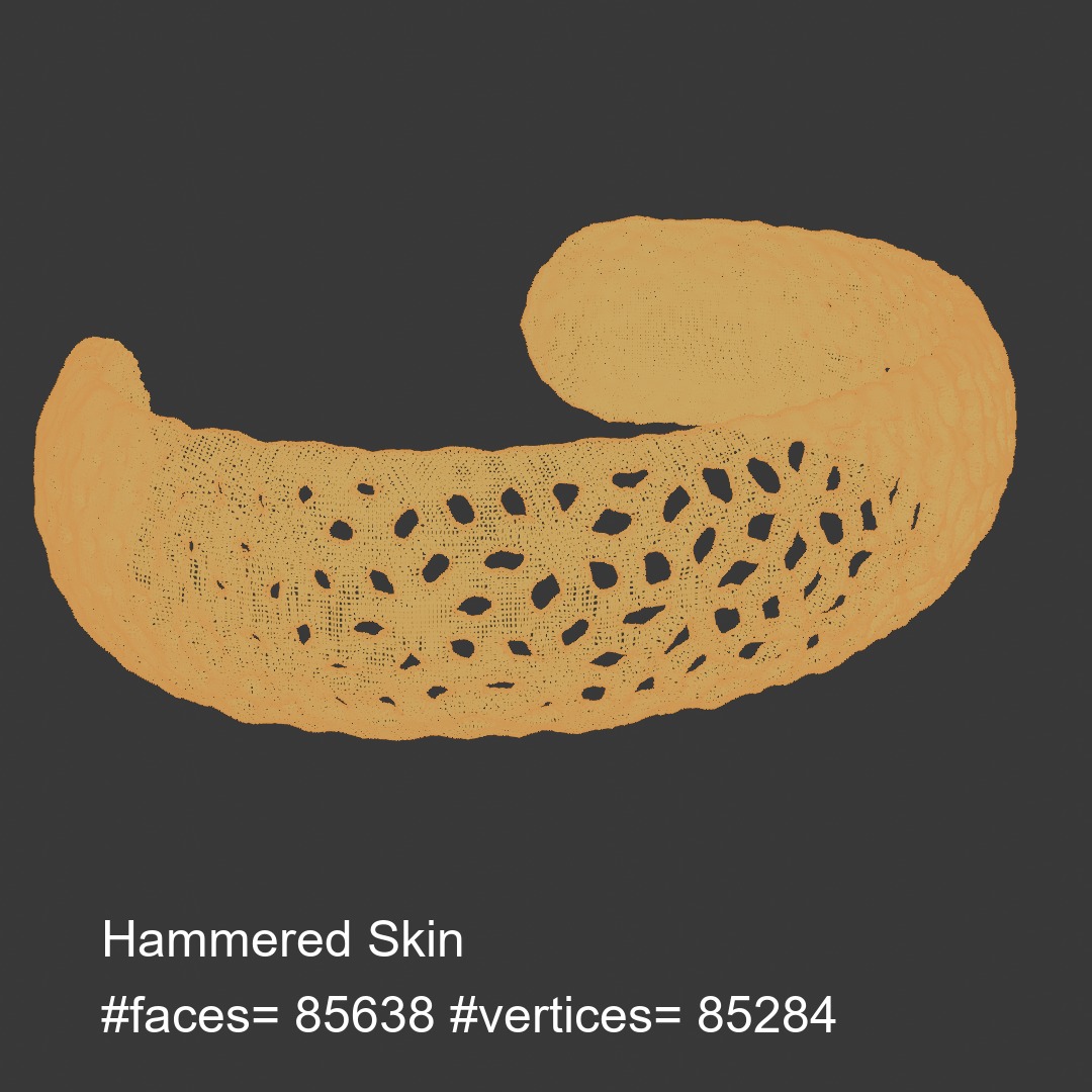 Bangle 013 3D print model_14