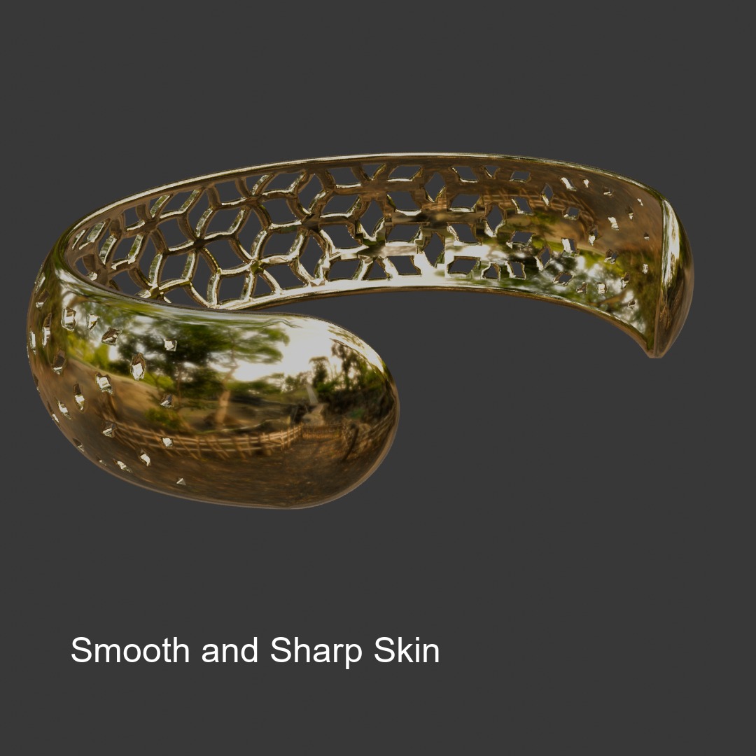 Bangle 012 3D print model_1